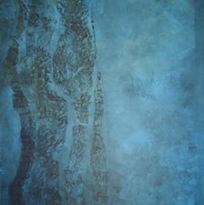 Turquoise Meditation  (110x130cm)